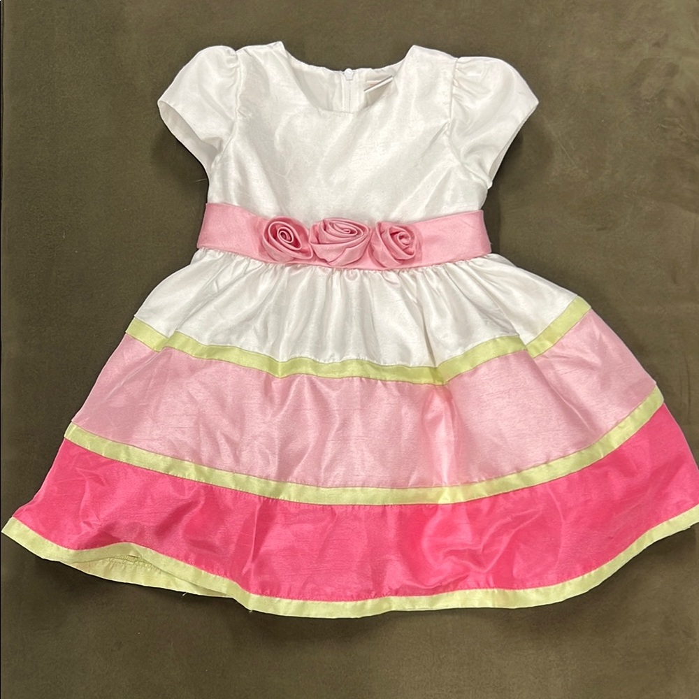Gymboree girl dress size 6-12m Pink